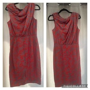 Anthropologie Origami Top Sheath Dress